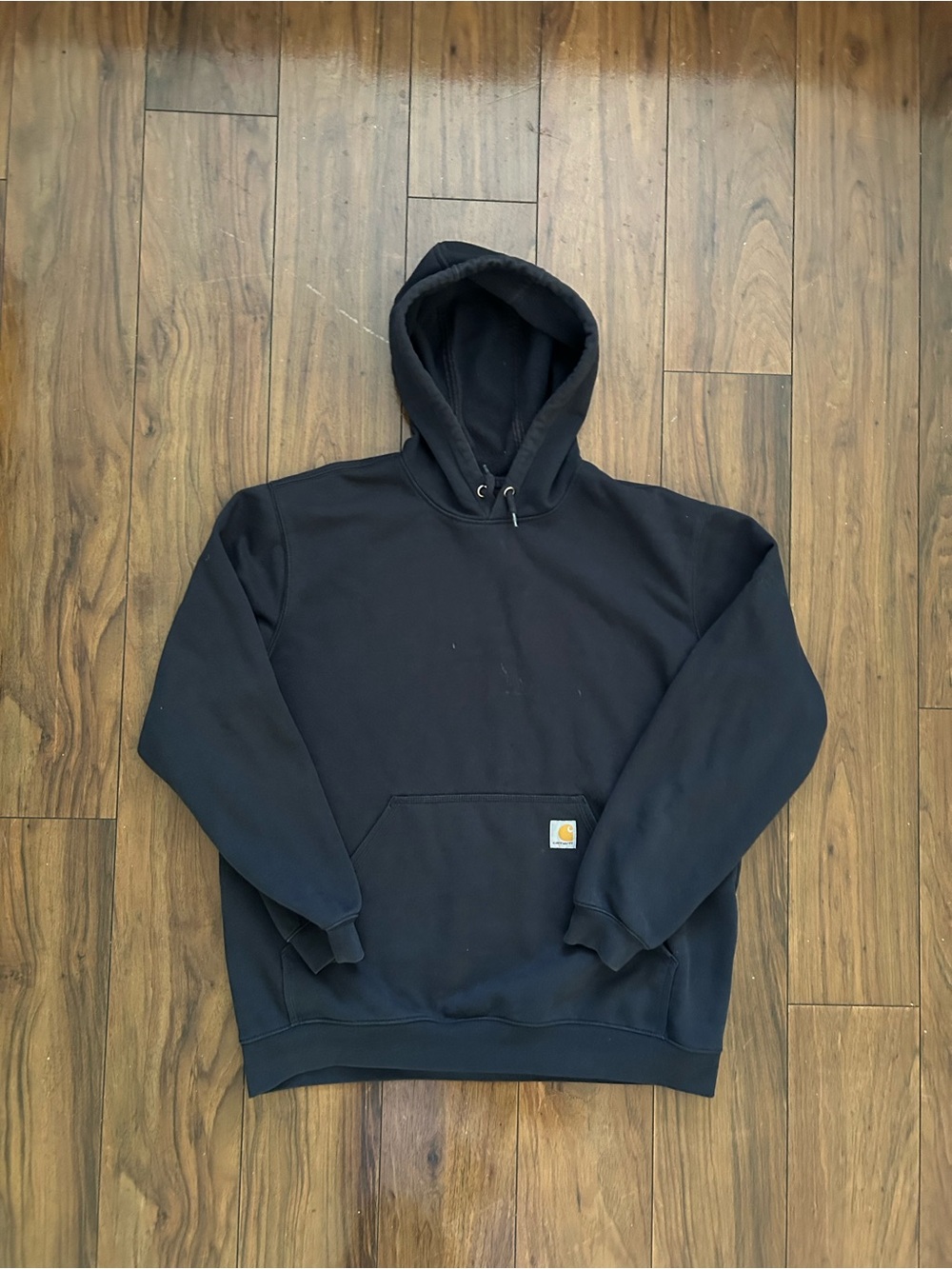 Carhartt Black Pullover Hooded Sweatshirt